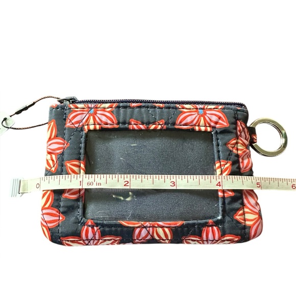 Vera Bradley “Floral Burst” Zip ID Case - Picture 7 of 8